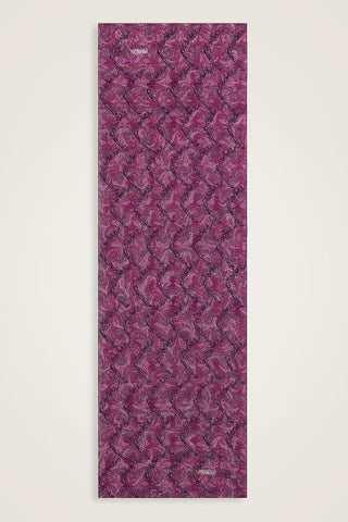 Alaz Atları Pembe Krep İpek Şal 70x210