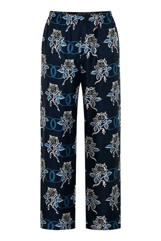 Aşk Petrol İpek Pijama Pantolon