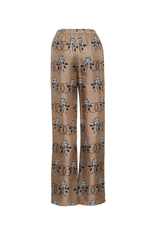 Aşk Vizon İpek Pijama Pantolon