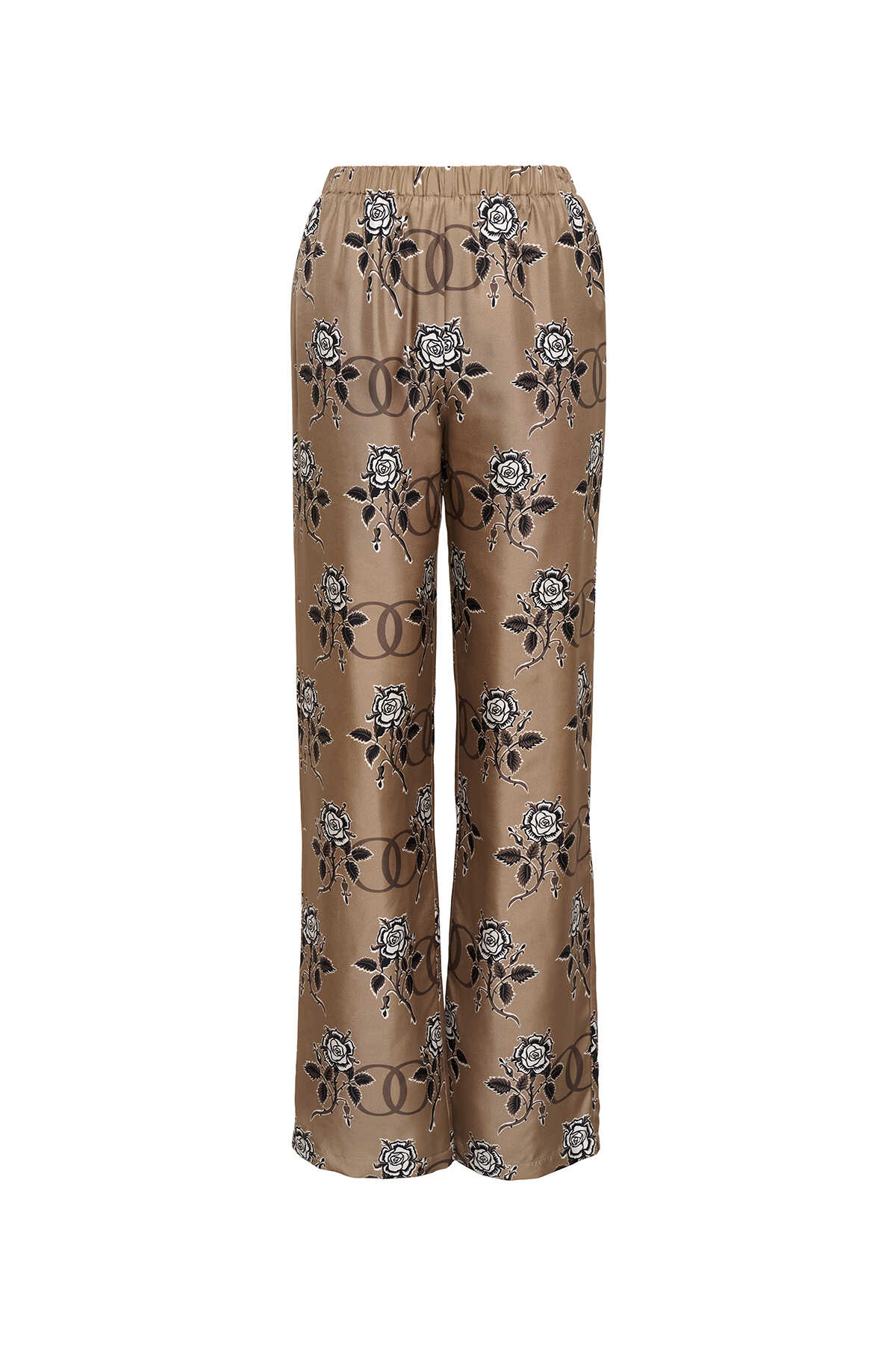 Aşk Vizon İpek Pijama Pantolon