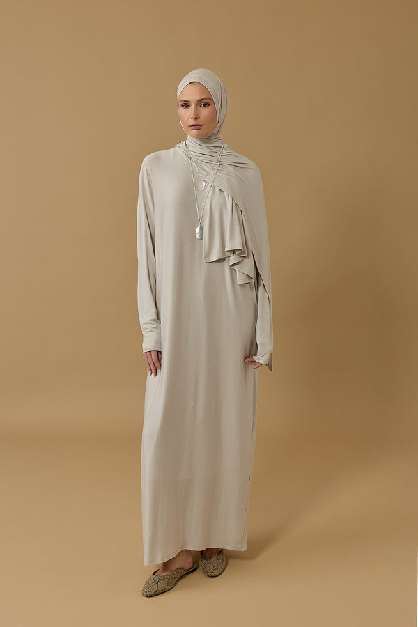 Journey to Love Stone Cotton Dress