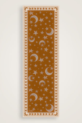 Ayla Yıldız Altın Pamuk Floş Şal 70x210