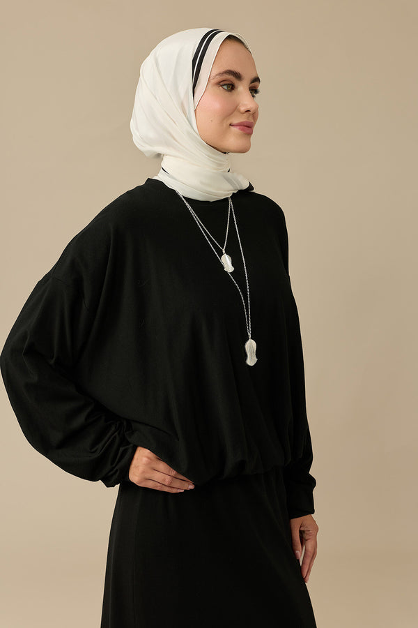 Balloon Black Supreme Blouse