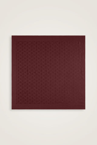 Bambunoor Bordo Naia Eşarp 95x95