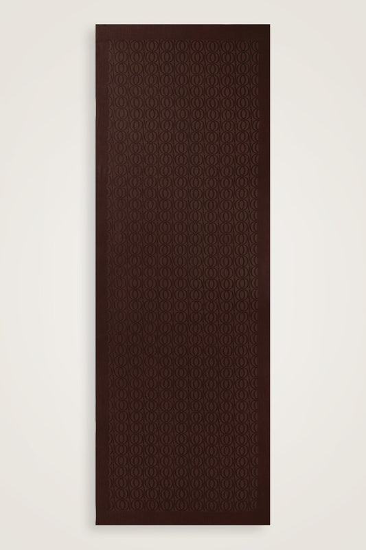 Bambunoor Kahve Naia Pamuk Şal 70x210