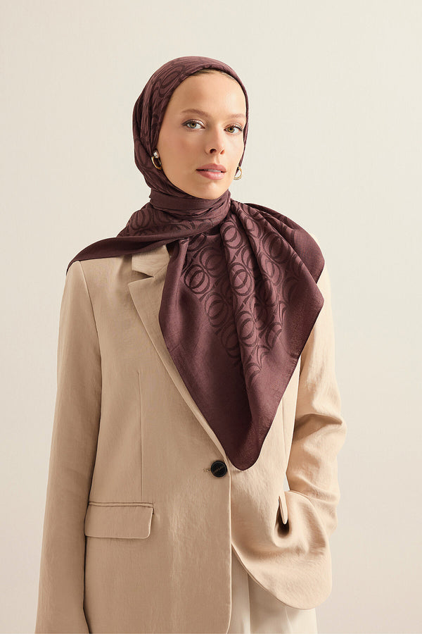 Bambunoor Brown Naia Scarf