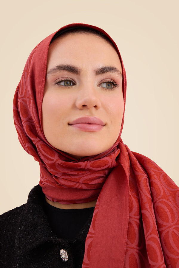 Bambunoor Tile Naia Cotton Shawl