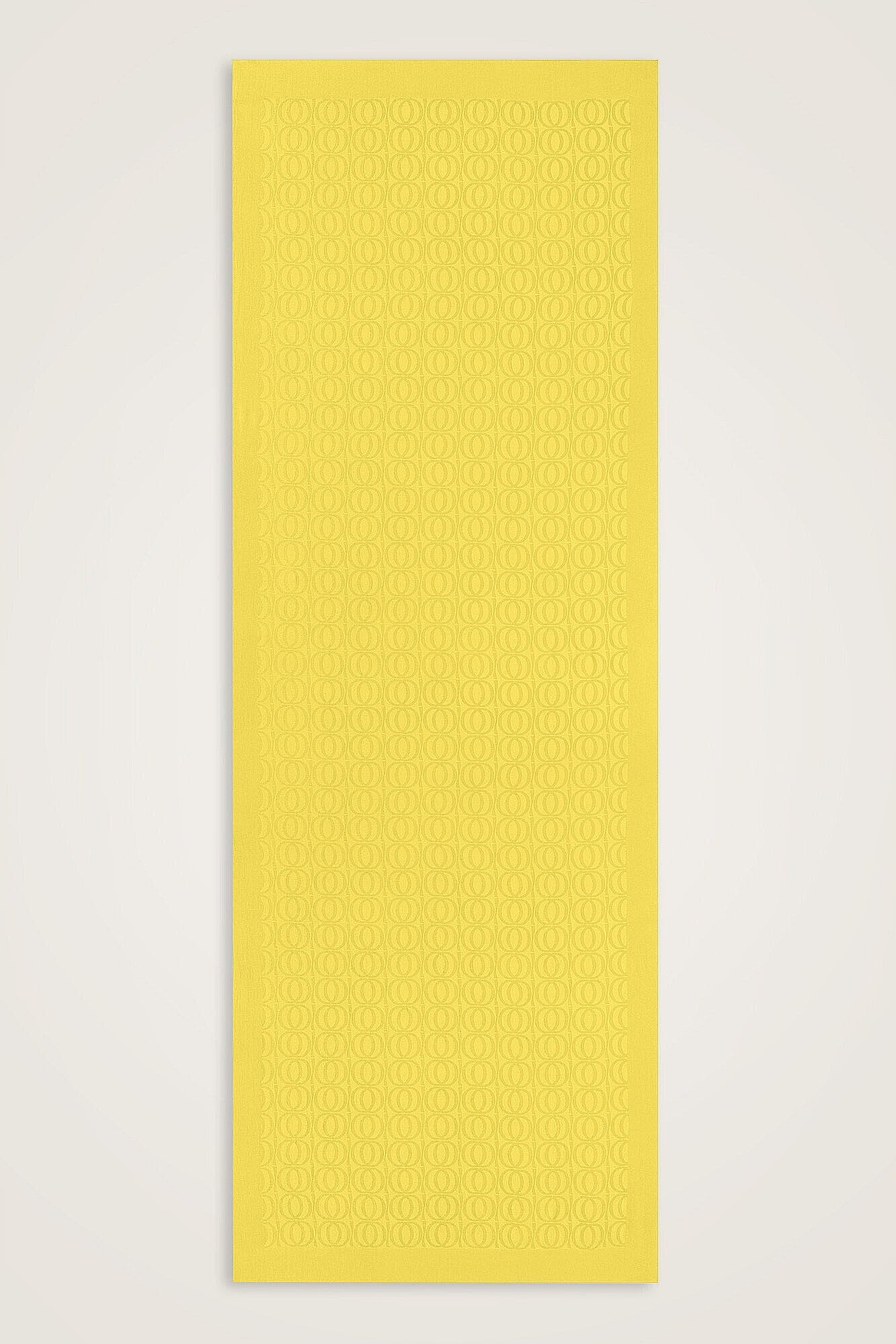 Bambunoor Limon Sarısı Naia Pamuk Şal 70x210