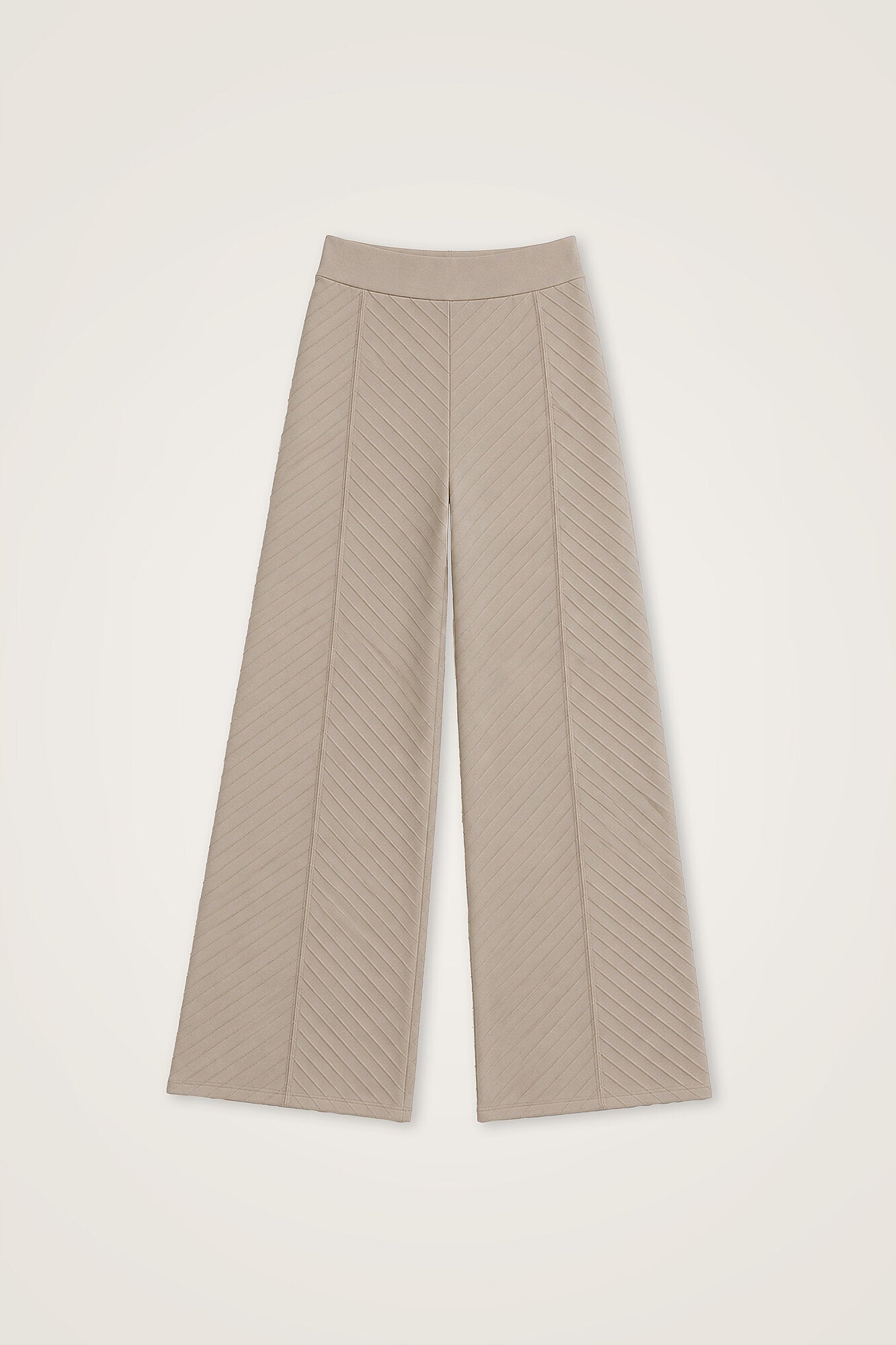 Bej Triko Pantolon