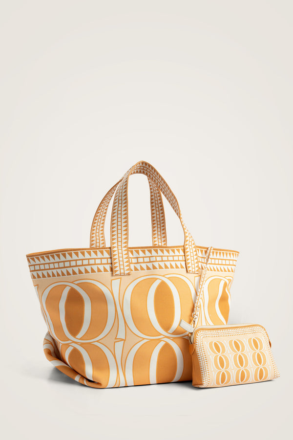Large Bambunoor Yellow Summer Bag