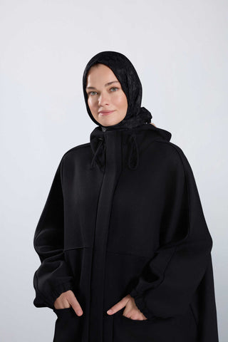 Çift Renk Siyah Mont