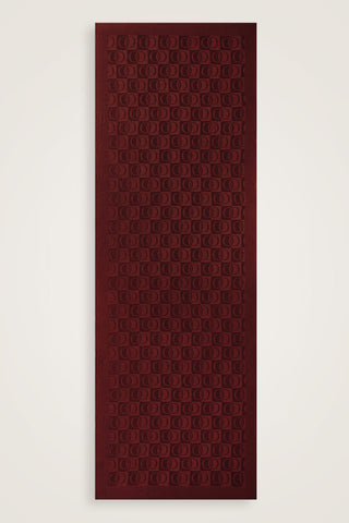 Dama Desen Bordo Naia Pamuk Şal 70x200