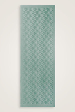 Dama Desen Nil Yeşili Monogram Jakar Naia Pamuk Şal 70x200
