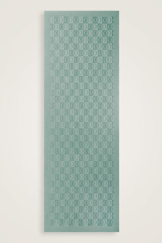 Dama Desen Nil Yeşili Naia Pamuk Şal 70x200