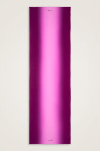 Degrade Fuşya-Pembe Krep İpek Şal 70x210