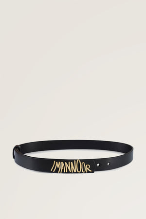 Leather Black Belt