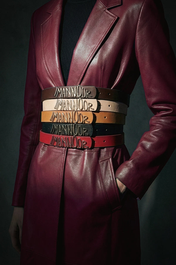 Leather Tan Belt