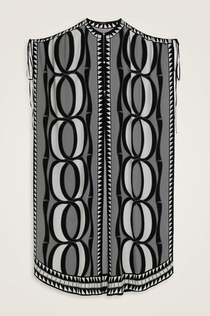 Giant Bambunoor Crepe Twill Silk Abaya