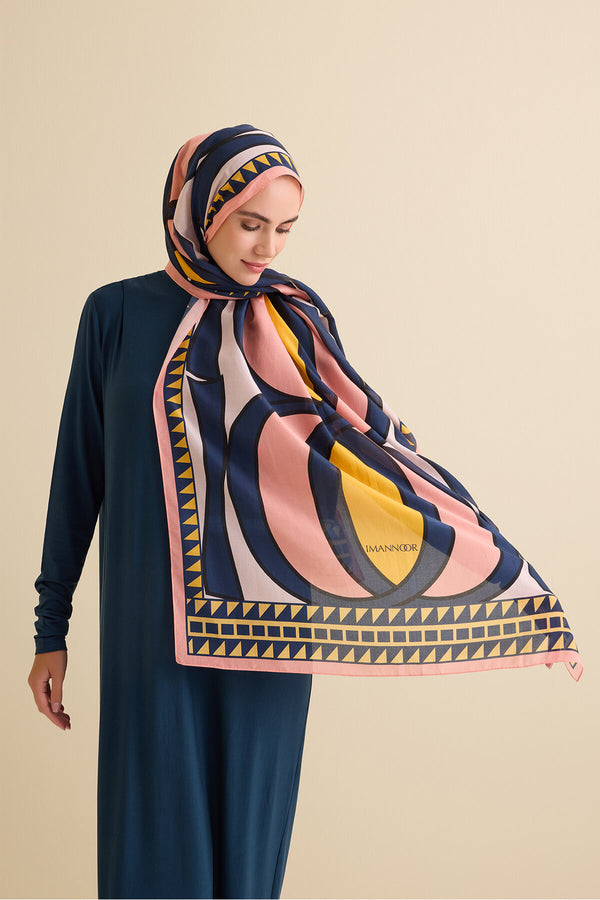 Giant Bambunoor Baby's Mouth Cotton Silk Shawl