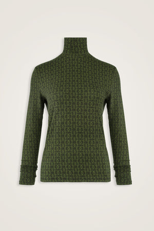 Woven Noor Khaki Short Supreme Blouse