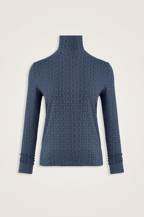 Woven Noor Indigo Short Supreme Blouse