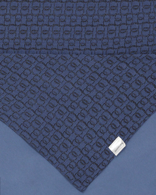 Dokuma Noor İndigo Supreme Şal 70x175