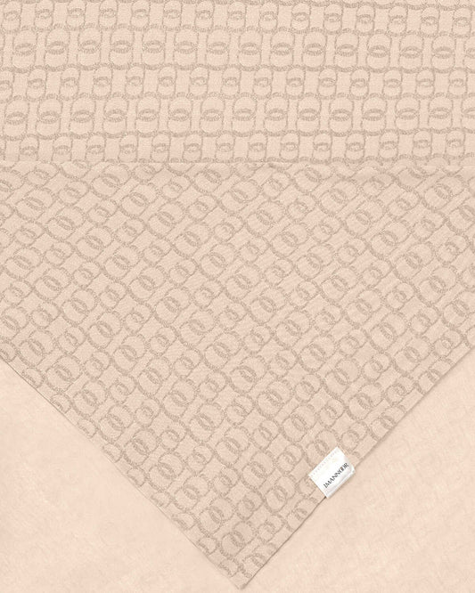 Dokuma Noor Krem Supreme Şal 70x175