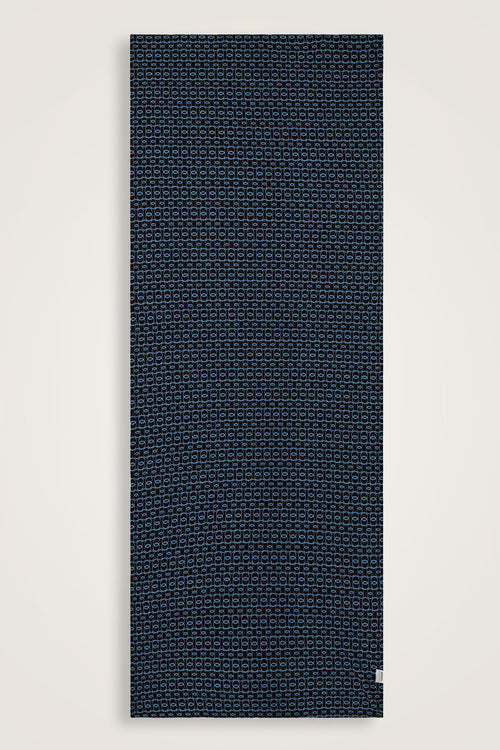 Dokuma Noor Lacivert Supreme Şal 70x175