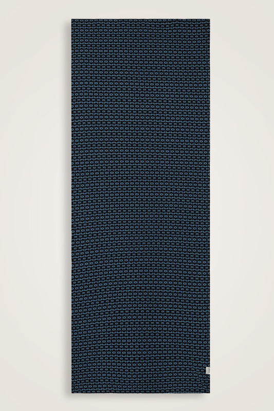 Dokuma Noor Lacivert Supreme Şal 70x175