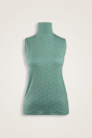 Woven Noor Mint Green Supreme Sleeveless Blouse