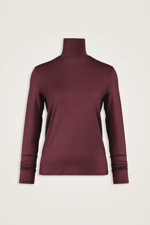 Solid Color Dark Black Supreme Blouse