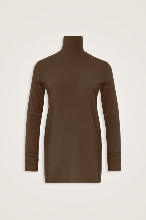 Solid Color Cappuccino Supreme Blouse