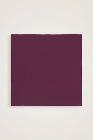 Düz Renk Gül Kurusu-Koyu Gül Çift Taraflı Mulberry İpek Eşarp 94x94