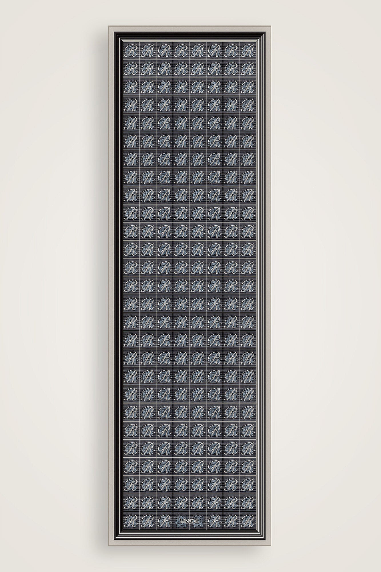 Esma Koleksiyonu [R] Gece Pamuk İpek Şal 70x200