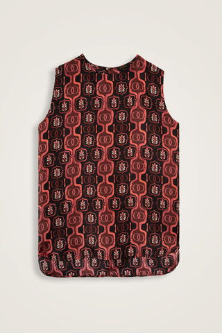 Girdap Bordo İpek Atlet