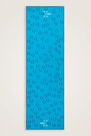 Gulsari Turquoise Crepe Silk Scarf