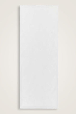 Güneş Doğarken Beyaz Pamuk İpek Şal 80x200
