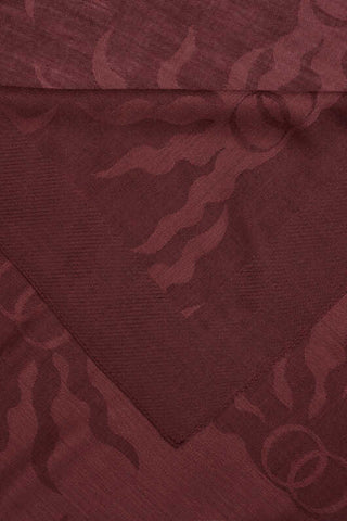 Güneş Doğarken Bordo Ferah Tencel Şal 70x200