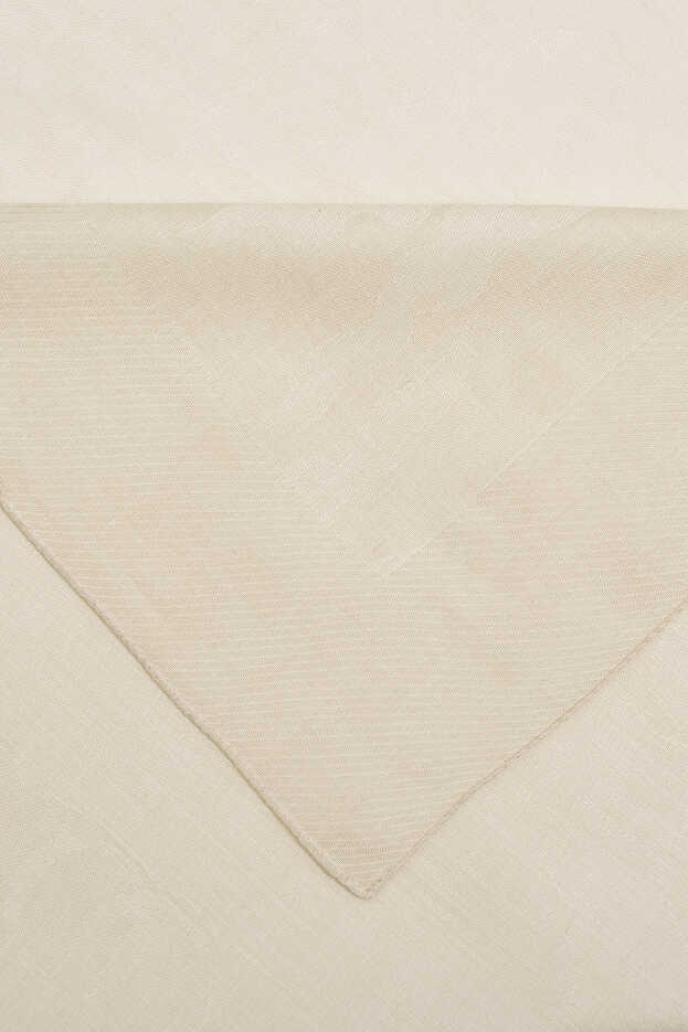Güneş Doğarken Ekru Ferah Tencel Şal 70x200