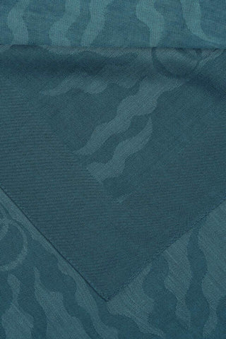 Güneş Doğarken Turkuaz Ferah Tencel Şal 70x200