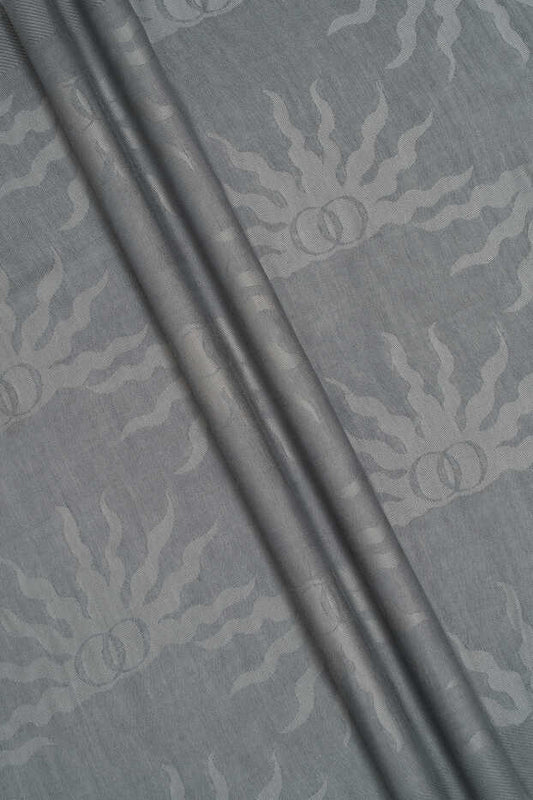 Güneş Doğarken Gri Ferah Tencel Şal 70x200