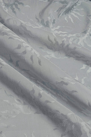 Güneş Doğarken Gri Shiny Jakar Şal 70x200