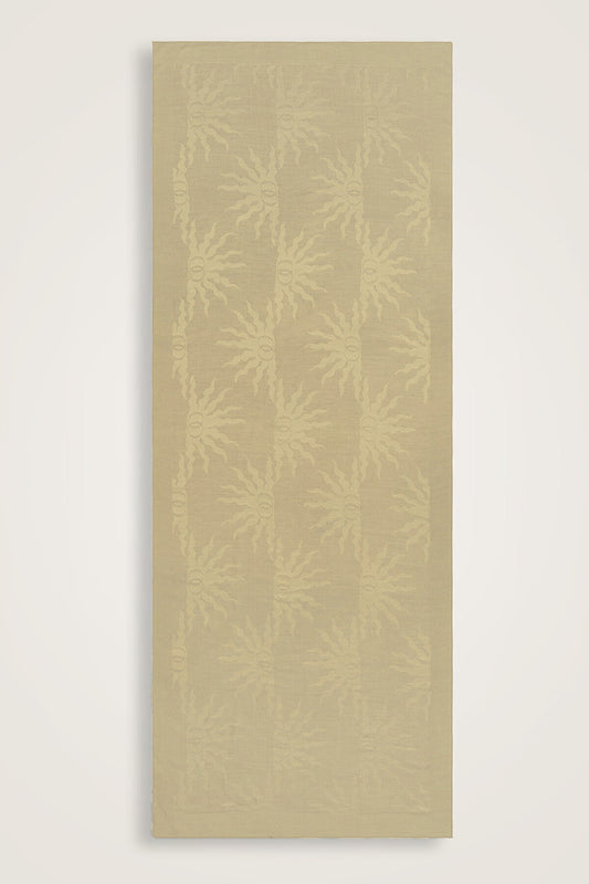Güneş Doğarken Kum Beji Ferah Tencel Şal 70x200