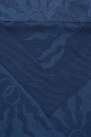 Güneş Doğarken Lacivert Ferah Tencel Şal 70x200