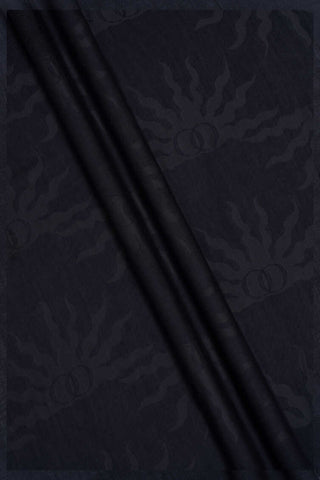 Güneş Doğarken Siyah Ferah Tencel Şal 70x200