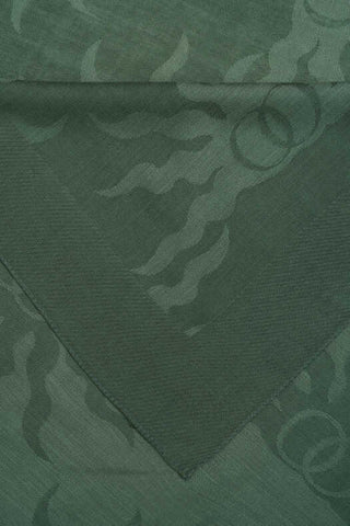 Güneş Doğarken Yeşil Ferah Tencel Şal 70x200