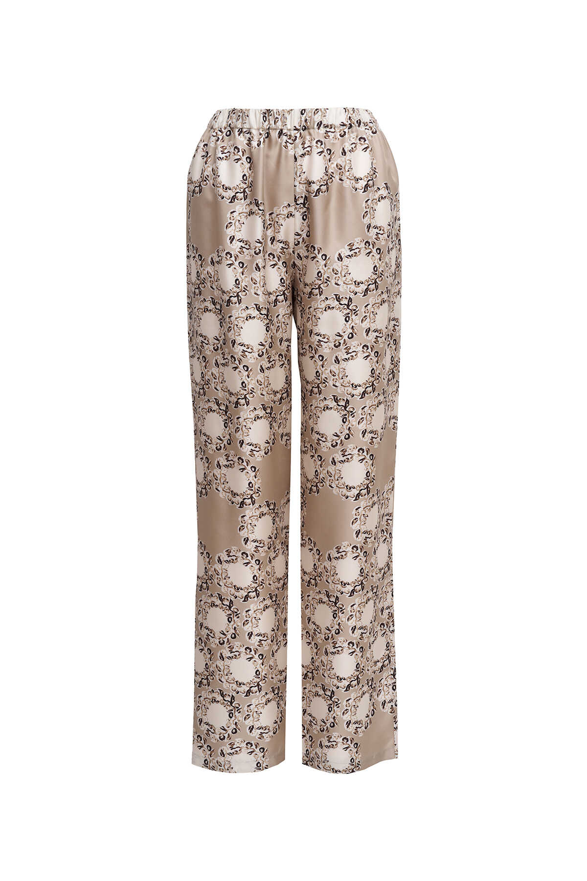 Halkalar Taş İpek Pijama Pantolon