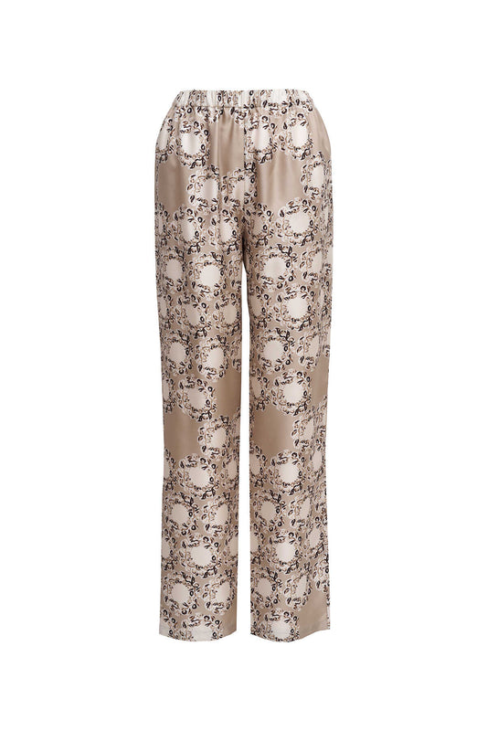 Halkalar Taş İpek Pijama Pantolon