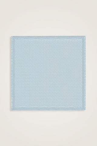 I Monogram Yeşil İpek Eşarp 140x140