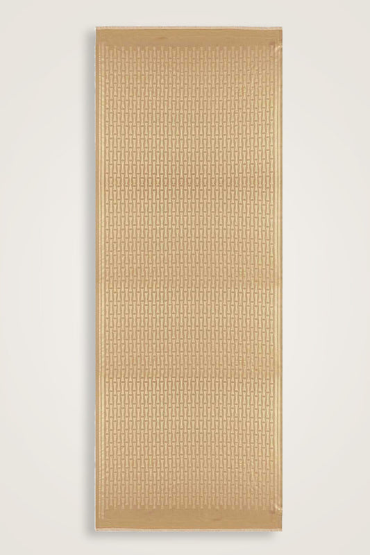 Iman I Bej İpek Şal 70x200